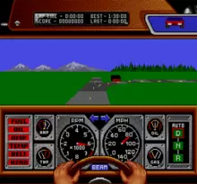 Image n° 1 - screenshots  : Race Drivin'